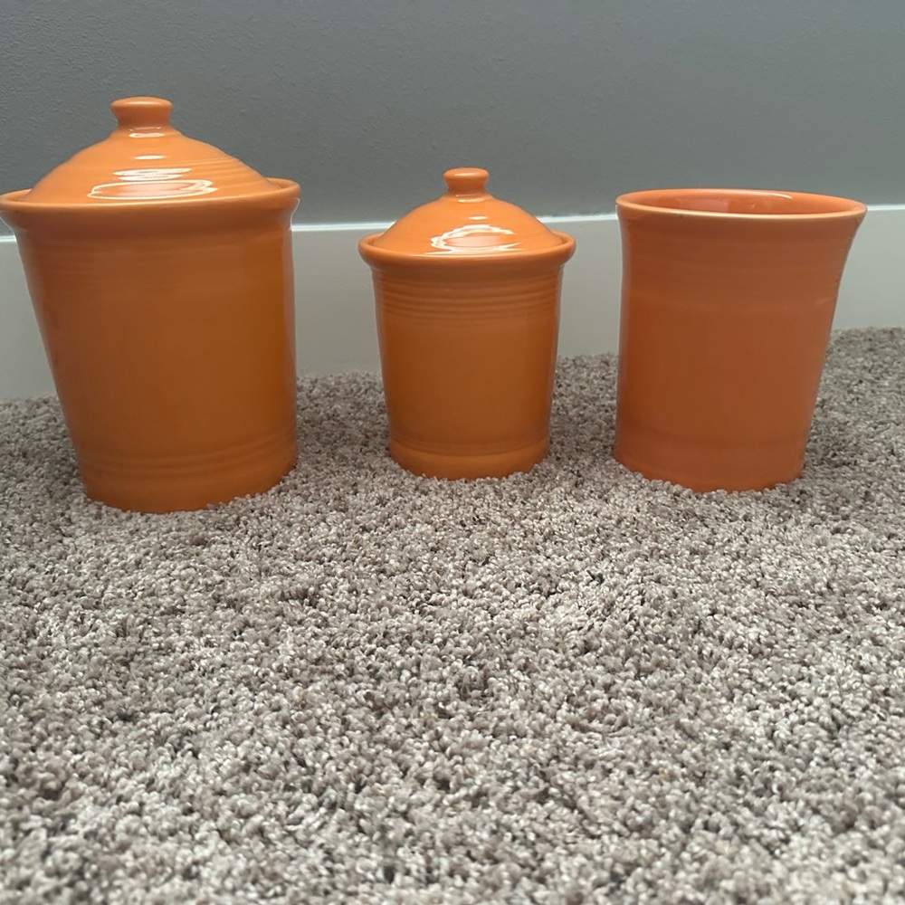 Fiestaware Canister Set